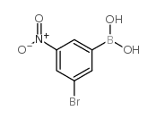 3-Bromo-5-nitrophenylboronic acid - Chemical structure and product image
