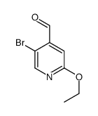 5-Bromo-2-ethoxypyridine-4-carbaldehyde - Chemical structure and product image