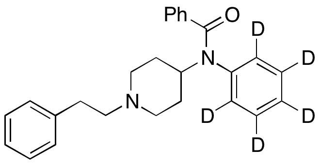 Benzoyl Fentanyl-d5 - Chemical structure and product image