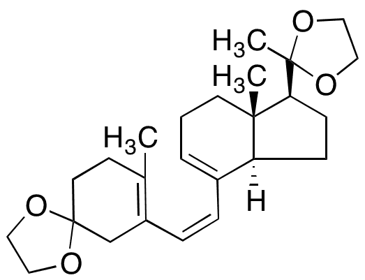 6Z-9,10-seco-3,20-Bis-(ethylenedioxy)-pregna-5(10)-6,8-triene - Chemical structure and product image