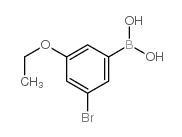 5-Bromo-3-ethoxyphenylboronic acid - Chemical structure and product image