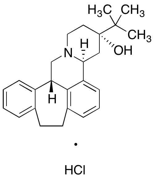 (+)-Butaclamol Hydrochloride - Chemical structure and product image