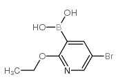 5-Bromo-2-ethoxypyridine-3-boronic acid - Chemical structure and product image