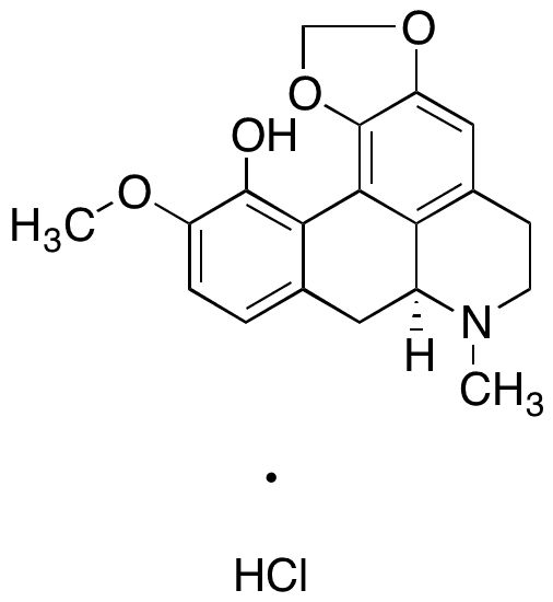 (+)-Bulbocapnine Hydrochloride - Chemical structure and product image