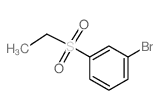 1-Bromo-3-(ethanesulfonyl)benzene - Chemical structure and product image