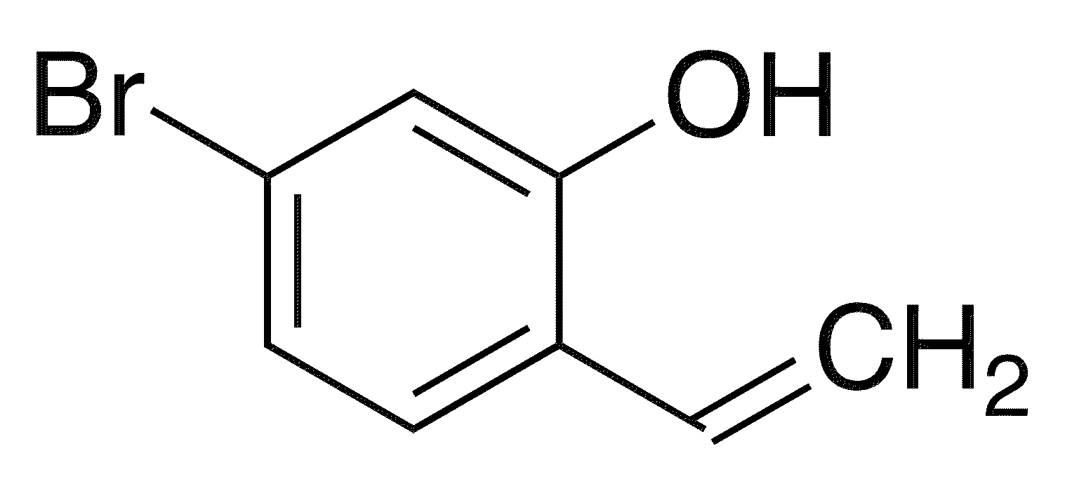 5-Bromo-2-ethenylphenol - Chemical structure and product image