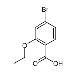 4-Bromo-2-ethoxybenzoic acid - Chemical structure and product image
