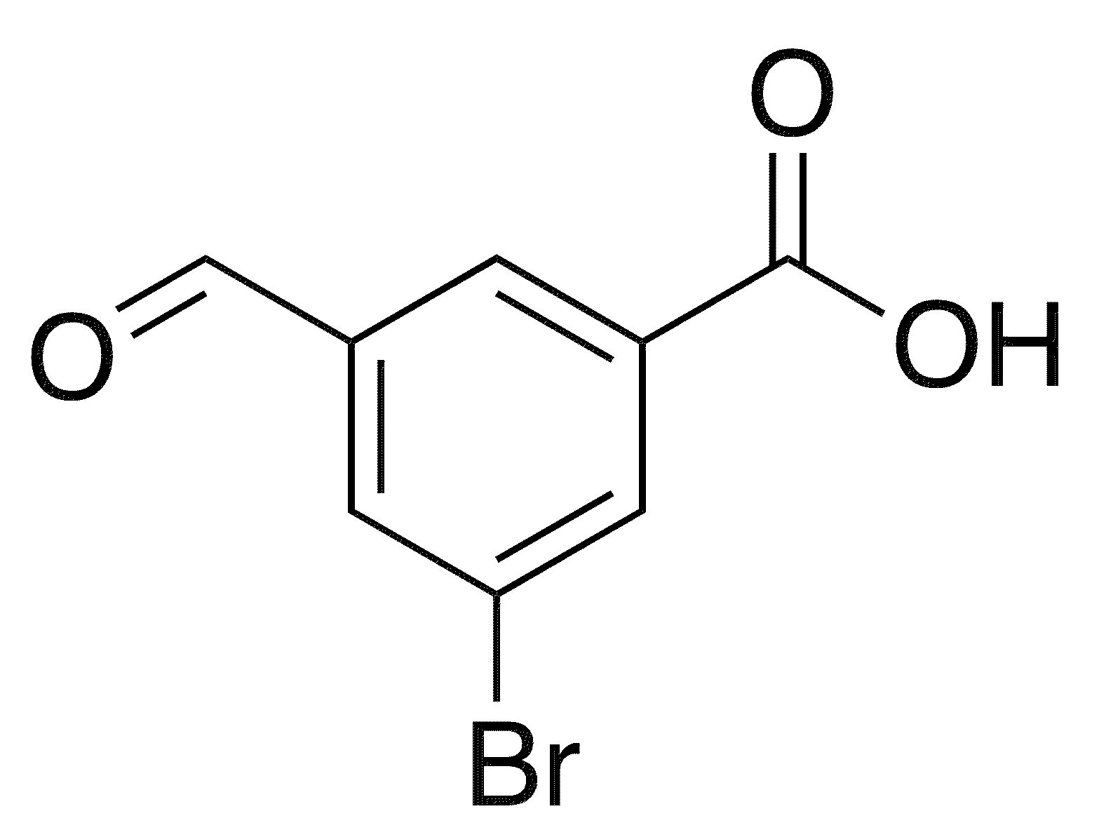 3-Bromo-5-formylbenzoic Acid - Chemical structure and product image