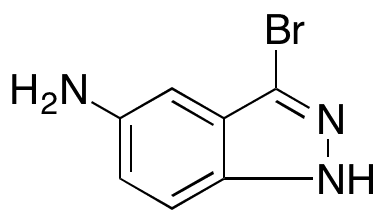3-Bromo-1H-indazol-5-amine - Chemical structure and product image