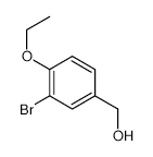 3-Bromo-4-ethoxybenzyl alcohol - Chemical structure and product image