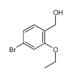 4-Bromo-2-ethoxybenzyl alcohol - Chemical structure and product image