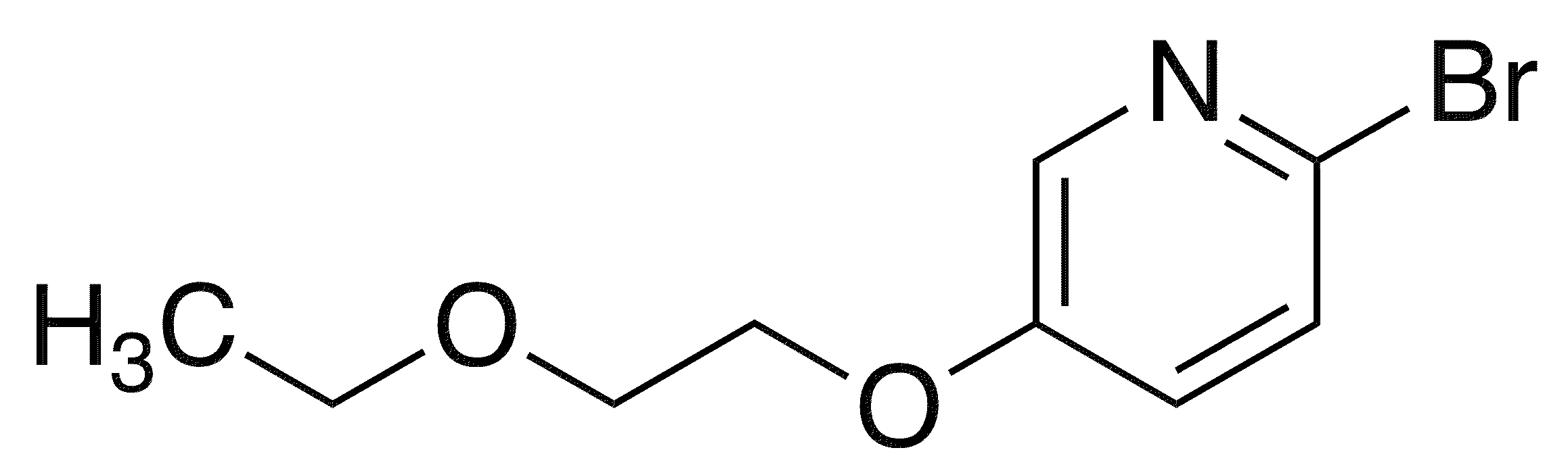 2-Bromo-5-(2-ethoxyethoxy)pyridine - Chemical structure and product image