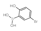 5-Bromo-2-hydroxyphenylboronic acid - Chemical structure and product image