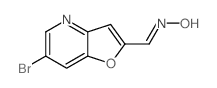 6-Bromofuro[3,2-b]pyridine-2-carbaldehyde oxime - Chemical structure and product image