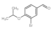 3-Bromo-4-isopropoxybenzaldehyde - Chemical structure and product image