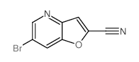 6-Bromofuro[3,2-b]pyridine-2-carbonitrile - Chemical structure and product image