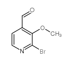 2-Bromo-3-methoxypyridine-4-carboxaldehyde - Chemical structure and product image