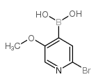 2-Bromo-5-methoxypyridine-4-boronic Acid - Chemical structure and product image
