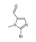 2-Bromo-1-methylimidazole-5-carbaldehyde - Chemical structure and product image