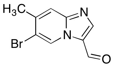 6-Bromo-7-methylimidazo[1,2-a]pyridine-3-carbaldehyde - Chemical structure and product image