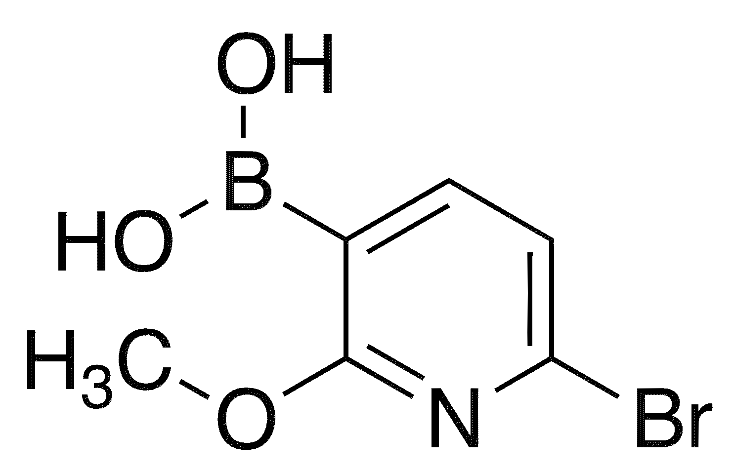 6-Bromo-2-methoxypyridine-3-boronic acid - Chemical structure and product image