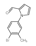 1-(4-Bromo-3-methylphenyl)-1h-pyrrole-2-carbaldehyde - Chemical structure and product image
