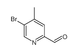 5-Bromo-4-methylpicolinaldehyde - Chemical structure and product image