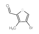 4-Bromo-3-methylthiophene-2-carbaldehyde - Chemical structure and product image