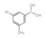 3-Bromo-5-methylphenylboronic acid - Chemical structure and product image
