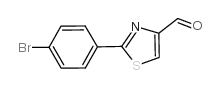 2-(4-Bromo-phenyl)-thiazole-4-carbaldehyde - Chemical structure and product image