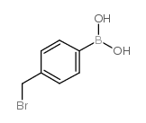 4-Bromomethylphenylboronic acid - Chemical structure and product image