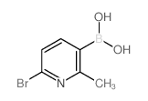 6-Bromo-2-methylpyridine-3-boronic Acid - Chemical structure and product image