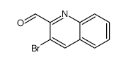 3-Bromoquinoline-2-carbaldehyde - Chemical structure and product image