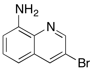 3-Bromoquinolin-8-amine - Chemical structure and product image