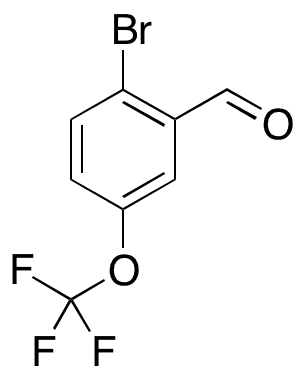 2-Bromo-5-(trifluoromethoxy)benzaldehyde - Chemical structure and product image