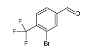 3-Bromo-4-(trifluoromethyl)benzaldehyde - Chemical structure and product image