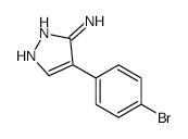 4-(4-Bromophenyl)-2H-pyrazol-3-amine - Chemical structure and product image