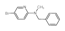 2-(N-Benzyl-N-methylamino)-5-bromopyridine - Chemical structure and product image