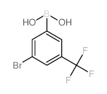 3-Bromo-5-(trifluoromethyl)phenylboronic acid - Chemical structure and product image