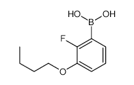 3-Butoxy-2-fluorophenylboronic acid - Chemical structure and product image