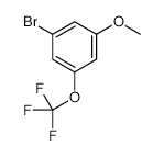 3-Bromo-5-(trifluoromethoxy)anisole - Chemical structure and product image