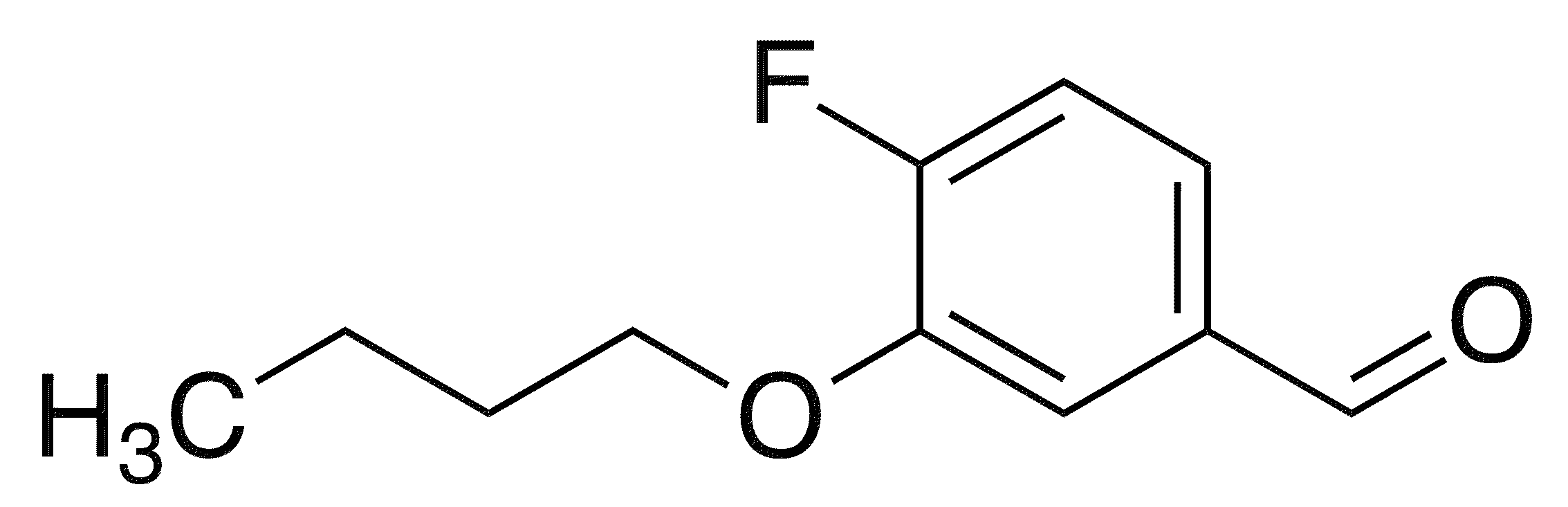 3-Butoxy-4-fluorobenzaldehyde - Chemical structure and product image