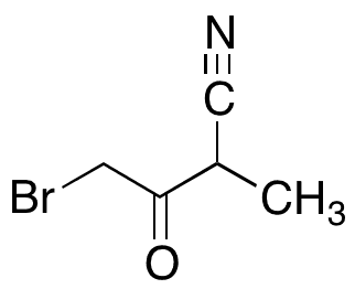 4-Bromo-2-methyl-3-oxobutanenitrile - Chemical structure and product image