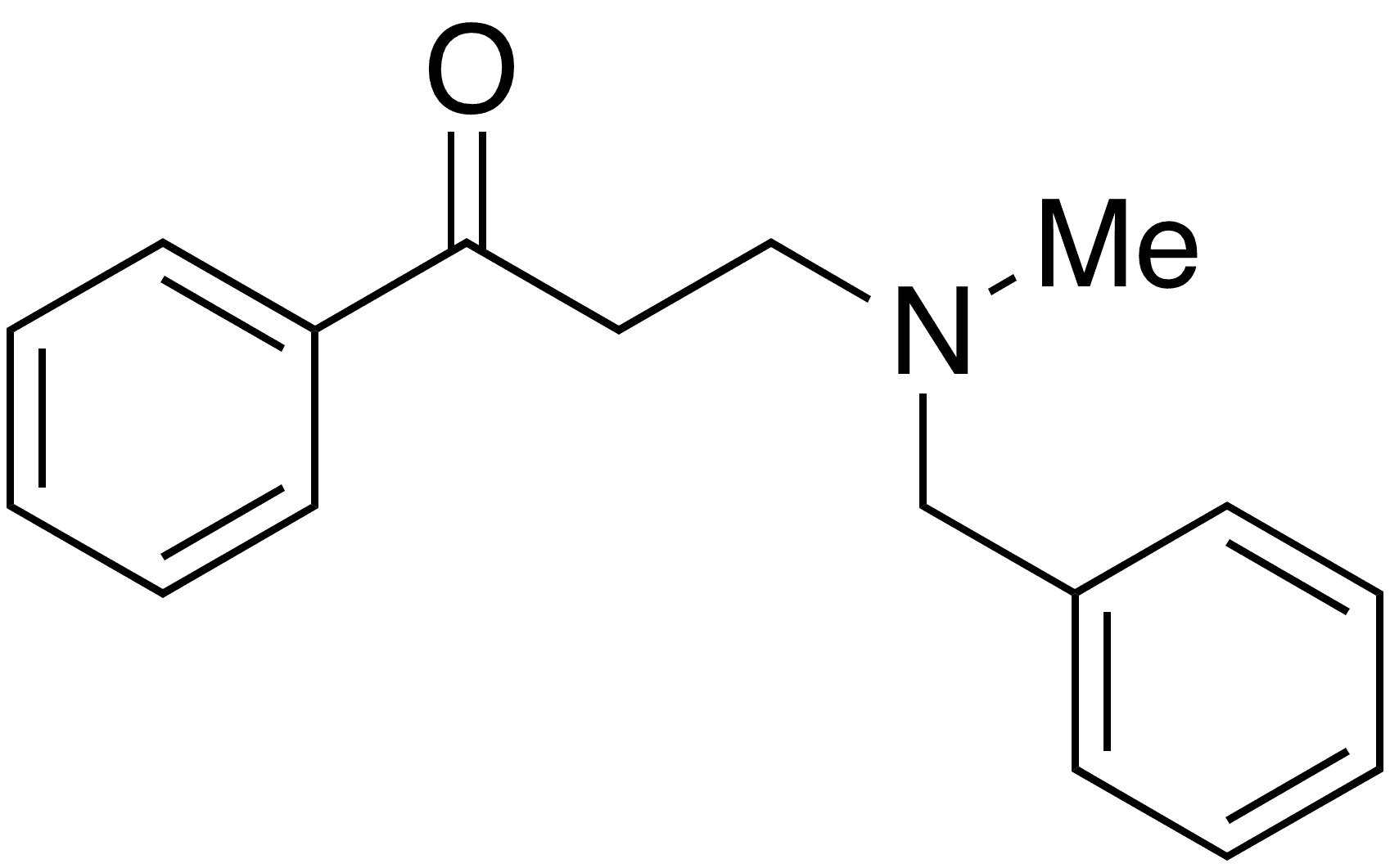 beta-N-Benzyl-N-methylaminopropiophenone - Chemical structure and product image