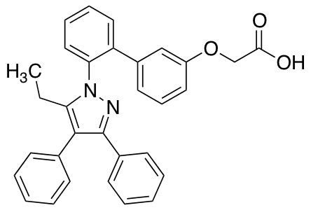 BMS 309403 - Chemical structure and product image