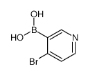4-Bromopyridine-3-boronic acid - Chemical structure and product image
