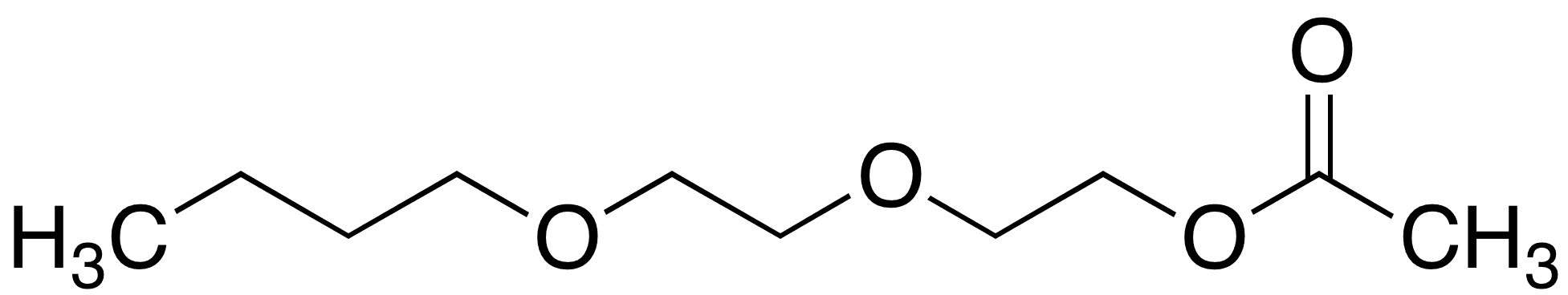 2-(2-Butoxyethoxy)ethyl Acetate - Chemical structure and product image