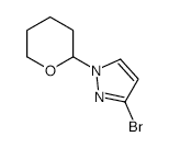 3-Bromo-1-(oxan-2-yl)pyrazole - Chemical structure and product image