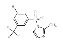 1-(3-Bromo-5-trifluoromethylphenylsulfonyl)-2-methylimidazole - Chemical structure and product image