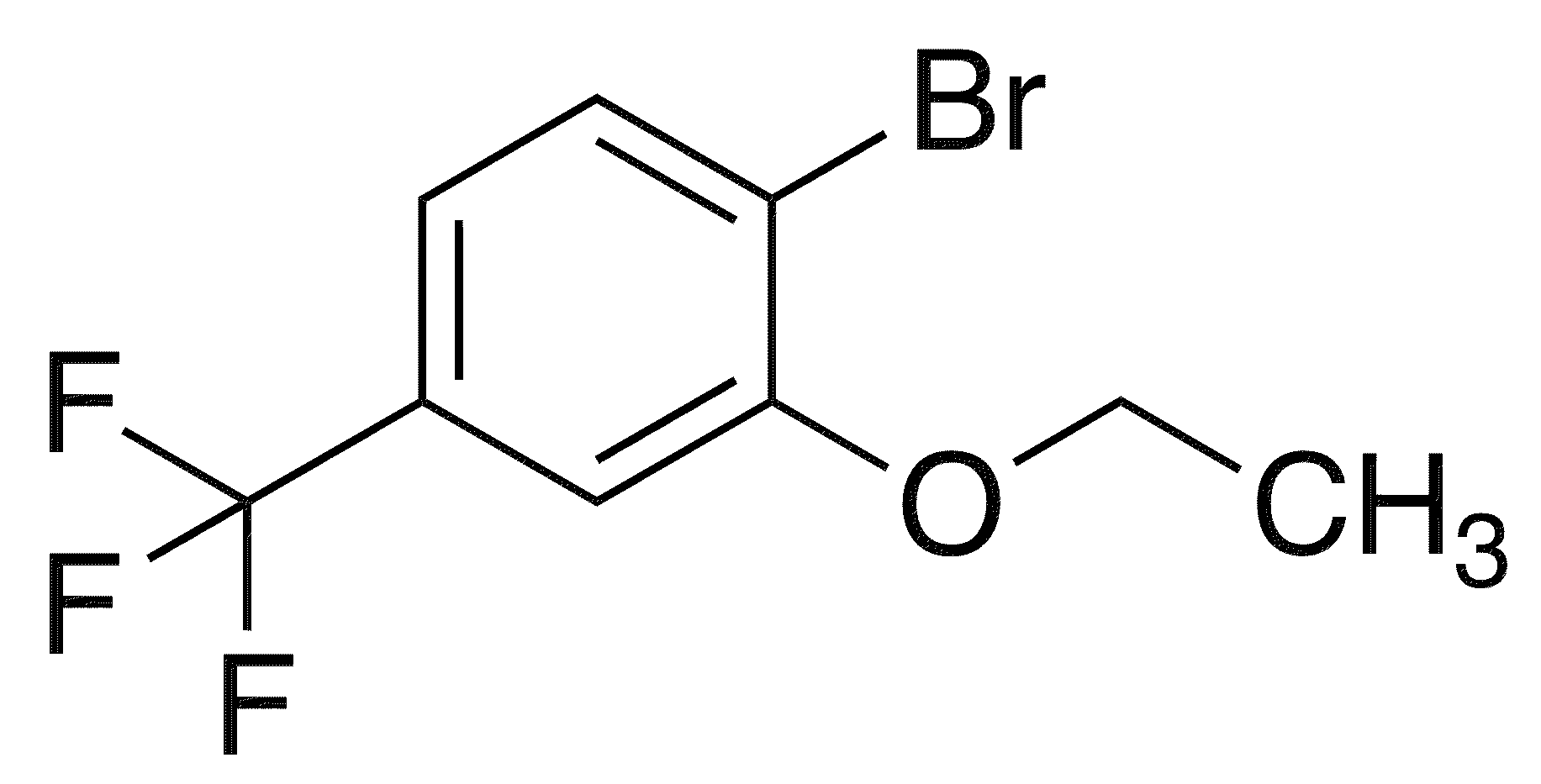 1-Bromo-2-ethoxy-4-(trifluoromethyl)benzene - Chemical structure and product image
